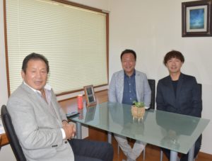 ☆プロレスラー。藤波辰爾さんが弊社取材にお越しくださいました。☆